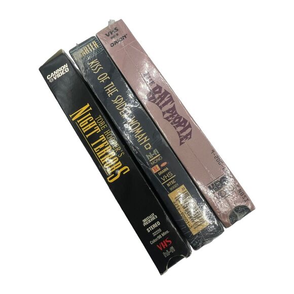 Lot 80s 90s Horror Suspense The Bat People, Kiss of Spider Woman, Night Terrors - Picture 5 of 6